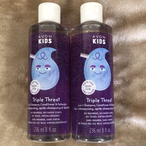 New Avon Kids - Shampoo. Conditioner and Detangler